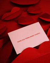 WISH YOU WERE HERE Kinky Card